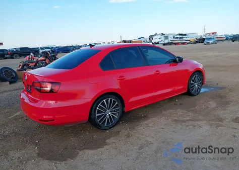 2016 Volkswagen Jetta 1.8T Sport из США, поврежденный, VIN 3VWD17AJ6GM285483